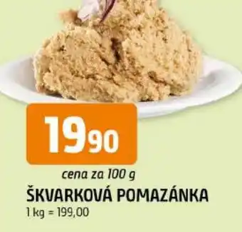 Trefa Škvarková pomazánka nabídka
