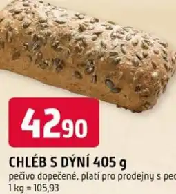 Trefa Chléb s dýní nabídka
