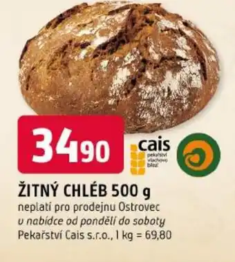 Trefa Žitný chléb nabídka