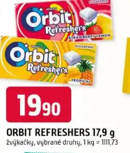 Trefa Orbit refreshers nabídka