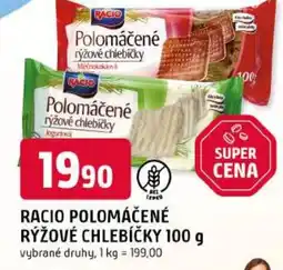Trefa Racio polomáčené rýžové chlebíčky nabídka