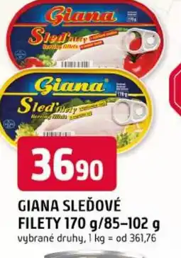 Trefa Giana sleďové filety nabídka