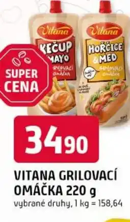 Trefa Vitana grilovací omáčka nabídka