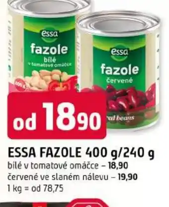 Trefa Essa fazole nabídka