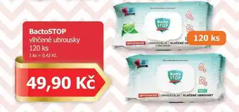 Teta BactoSTOP vlhčené ubrousky nabídka