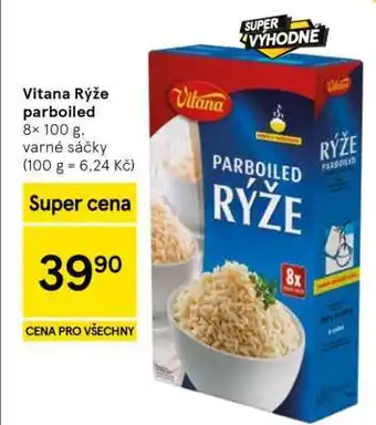 Tesco Vitana rýže parboiled nabídka