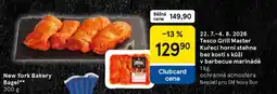 Tesco Tesco Grill Master Kuřecí horní stehna bez kosti s kůží v barbecue marinádě nabídka