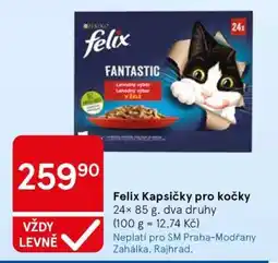 Tesco Felix kapsičky pro kočky nabídka