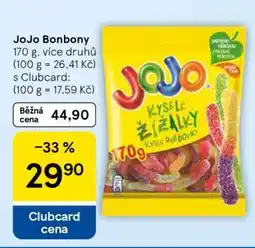 Tesco JOJO bonbony nabídka
