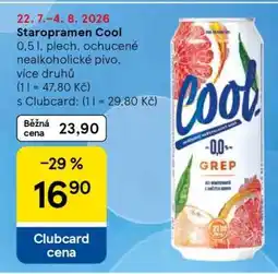 Tesco Staropramen Cool nabídka