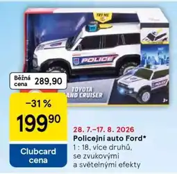 Tesco Policejní auto Ford nabídka