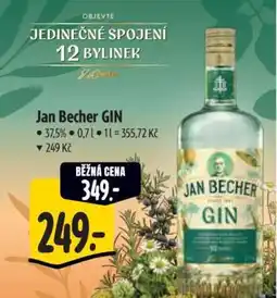 Albert Jan Becher Gin nabídka