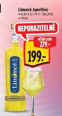 Albert LIMONCÈ APERITIVO nabídka