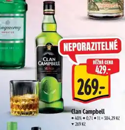 Albert Clan Campbell nabídka