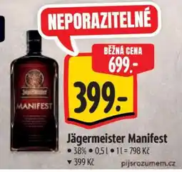 Albert Jägermeister Manifest nabídka