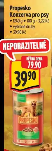 Albert Propesko Konzerva pro psy nabídka