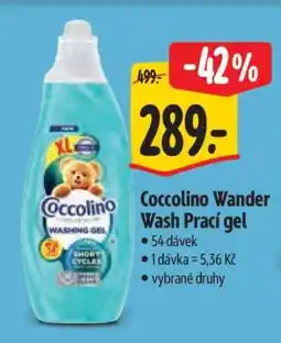 Albert Coccolino Wander wash Prací gel nabídka