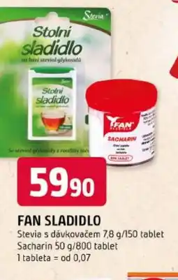 Trefa Fan sladidlo nabídka
