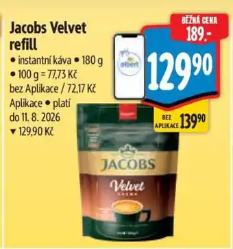 Albert Jacobs Velvet refill nabídka