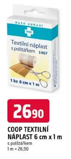 Trefa Coop textilní náplast nabídka
