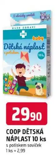 Trefa Coop dětská náplast nabídka