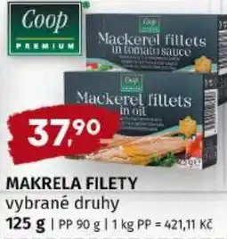 Trefa Makrela filety nabídka
