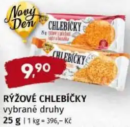Trefa Rýžové chlebíčky nabídka