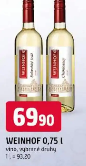 Trefa Weinhof nabídka