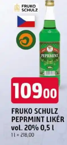 Trefa Fruko schulz peprmint likér vol. 20% nabídka