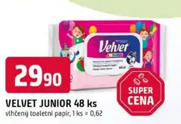 Trefa Velvet junior nabídka