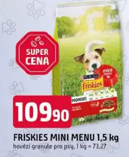 Trefa Friskies mini menu nabídka