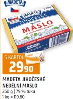 Terno Madeta jihočeské nedělní máslo nabídka