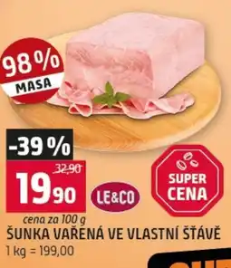 Terno Šunka vařená ve vlastní šťávě nabídka