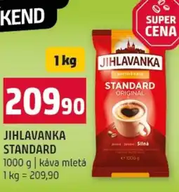 Terno Jihlavanka standard nabídka