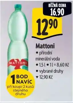 Albert Mattoni nabídka