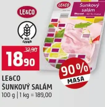 Terno Le&co šunkový salám nabídka