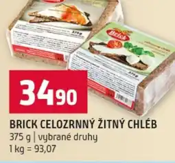 Terno Brick celozrnný žitný chléb nabídka