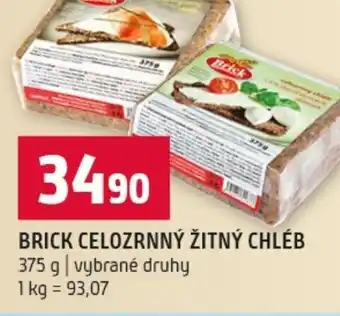 Terno Brick celozrnný žitný chléb nabídka