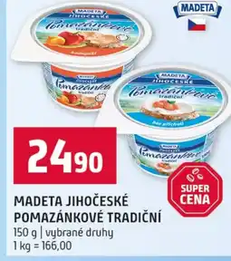 Terno Madeta jihočeské pomazánkové tradiční nabídka