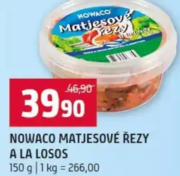 Terno Nowaco matjesové řezy a la losos nabídka