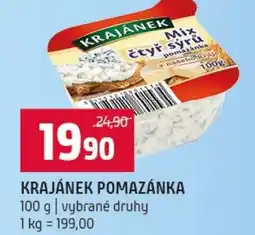 Terno Krajánek pomazánka nabídka