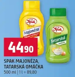 Terno Spak majonéza, tatarská omáčka nabídka