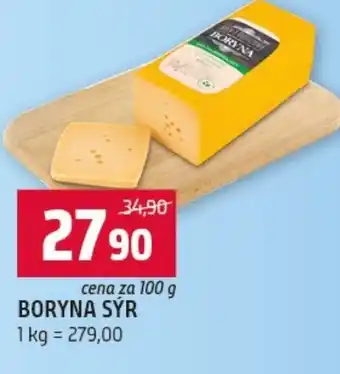 Terno Boryna sýr nabídka