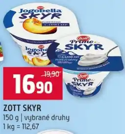Terno Zott skyr nabídka