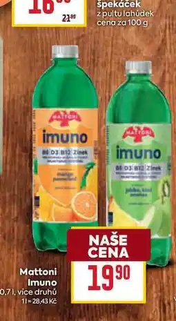 Billa Mattoni Imuno nabídka