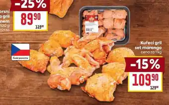 Kuřecí gril set marengo cena za