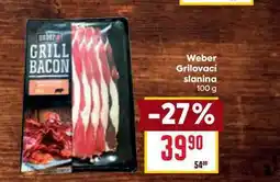 Billa Weber Grilovací slanina nabídka