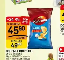 Flop BOHEMIA CHIPS XXL 250 g | solené nabídka