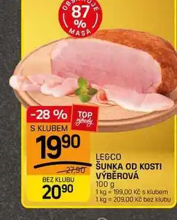 Flop ŠUNKA OD KOSTI VÝBĚROVÁ nabídka