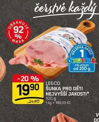 Flop ŠUNKA PRO DĚTI NEJVYŠŠÍ JAKOSTI nabídka